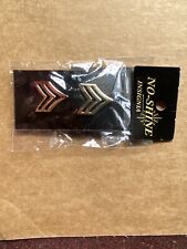 NEW Pair US Army Military Gold Rank E-5 Sergeant SGT Veteran Hat Pin picture