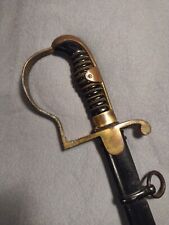 GERMAN SWORD WW2 CARL EICKHORN SABER WITH SCABBARD picture