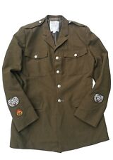 Vintage British Army No2 Dress Tunic Old Style Jacket RLC Warrant Officer picture
