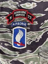 Japanese Made Patch N Company 75th AIRBORNE RANGER Co Scroll 173rd ABD SSI picture