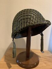 US Late WWII / WW2 & Korea McCord M1 Helmet Set Named With WWII Firestone Liner  picture