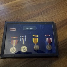 5 Various Medals National Defense Medal With Ribbon. Military Order Of World War
