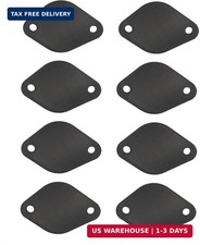 Exhaust Port Covers Compatible with Chevrolet Big Block V8 Engines - Durable ABS