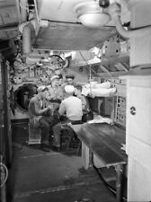 WW2 WWII Photo World War Two / US Navy Aboard a Captured German U-Boat picture