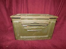 30 Caliber and 50 Cal Steel Ammo Can US Military Steel Box Set Ammo Storage USGI picture
