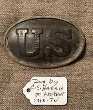 US To CS Conversion Cartridge Box Plate From Lookout Mountain TN Buckle Rebel picture