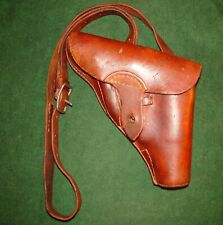 Very RARE WWII Japanese Type 10 Flare Gun Holster - Complete with Shoulder Strap picture