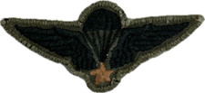 UNKNOWN PERIOD CANADIAN AIRBORNE WINGS OFF UNIFORM (1363)