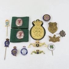 Vintage Military & Police Badge - – Royal Scots, Dolphins, Comrades Great War