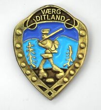 Norwegian Foot March Badge-Gold picture