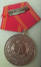 Medal for Faithful Service from German Democratic Republic 25 Years of Service