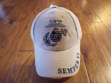 U.S Military Marine Corps EGA Hat Semper Fi Embroidered USMC Licensed Ball Cap picture