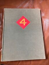 The Fourth Marine Division In  World War II By Carl Proehl 1946 1ST EDITION picture