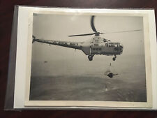 Vintage Original Military Royal Navy Rescue International News Photo W/ Feed picture