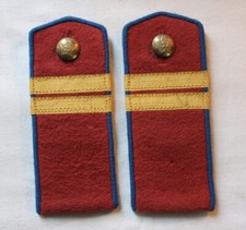 ORIGINAL NKVD НКВД JUNIOR SERGEANT SHOULDER BOARDS EPAULETS MODEL 1943 WW2 RARE