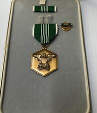 Army Accommodation Medals In Case ARCOM With Ribbon And Pin. picture
