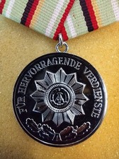East German DDR Outstanding Merit Silver Medal Ministry of the Interior Police