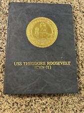 USS THEODORE ROOSEVELT ( CVN-71 ) Maiden Cruise Book Vol. 2  1988-1999 Yearbook picture