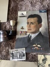 WW2 Outstanding RAF, Airforce Medal, A.F.M. Group with Photographs, D Clarke picture