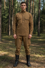 Vintage Soviet USSR Military Uniform Set 1972 Shirt & Military Trousers