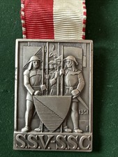 Switzerland 1961 European Shooting Competition Award BADGE for DISTINCTION