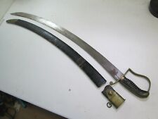 US REVOLUTIONARY OFFICERS CAVALRY SWORD WITH SCABBARD IN DECEINT CONDITION #A8 picture