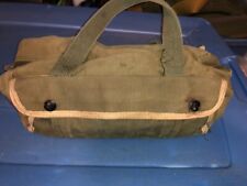Vietnam Cold War Era US Army Canvas MECHANIC'S Tool Pouch Bag picture