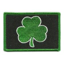 Hook Fastener Compatible Patch Irish Clover Full Color 3x2