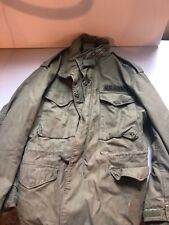 OG 107 Military Field Sateen Jacket M-65 1969 Medium Short Olive Green US Army picture