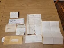 WWII War and Navy Departments Mail Treasurey Documents EVERETT BUCKLEW picture