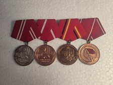 East Germany DDR Medal Set Combat Groups of the Working Class