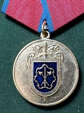 Russian Federat. Comm. Award Medal Decade of Operational Combat Group “GROZA”