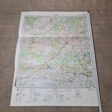 Vintage map of the USSR General Headquarters Baranovichi. picture