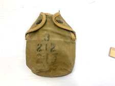 USMC WW2 Canteen Cover, 3-212-213 Stamp, No Cross, No Drain Hole picture