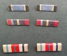 British  WW2 Medal Ribbon Bars picture