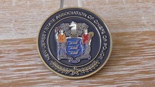 New Jersey State Association Chiefs Of Police 100th Conference Challenge Coin
