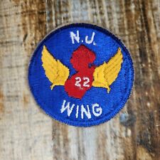 US Civil Air Patrol CAP New Jersey Wing 22 US Air Force Auxilliary 50s era Patch picture