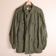 Vintage M-1951 Military Jacket Regular Small M-51 NO WASH Very Good Condition