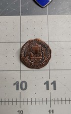 WWI US Homefront War Service Davenport Locomotive Works Badge
