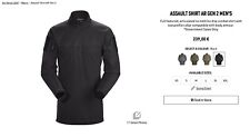 NEW in bag Two Arcteryx Leaf Assault Shirt AR: Black Size: Med picture