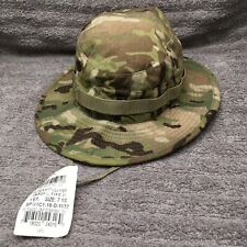 US Army Hat  Size 7 1/8 Multicam Hot Weather Sun Boonie Military Bernard Cap Co picture