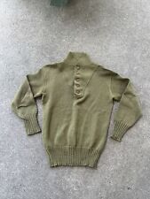 WW2 US Army Wool OD Knit 5 Button Sweater 1944 (V366 picture