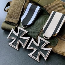 2 pcs German 1914 Iron Cross Medal, German Courage Medal With Box