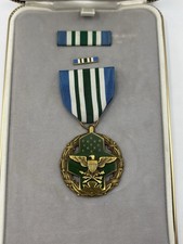 US Joint Service Commendation Medal Set Presentation Case Ribbon Bar Lapel Pin