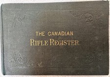 1880 Queen’s Own Rifles Shooting Log Book - Rare