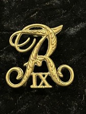Original Danish Army Frederik IX Cap Badge