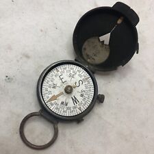 Vintage Military WW I U.S. Engineer Corps Brass Compass PLAN LTD   picture