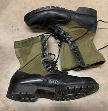Original Vietnam Era US Military Issue Jungle Boots Size 9R picture
