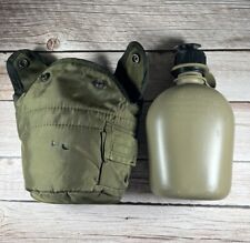 US Army Military Canteen, 1 Quart, With Insulated Pouch NBC Cap Official Issue picture
