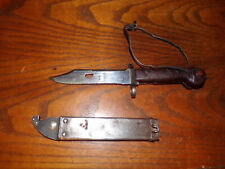 Romanian Type II Soviet Style Rifle Bayonet & Scabbard - Cold War - used picture